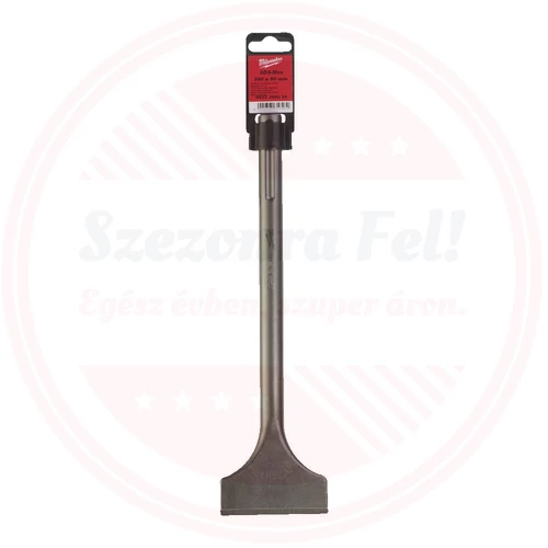 Milwaukee SDS-Max csempe véső, hajlított 80 x 300 mm  1 db