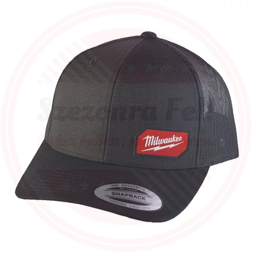 Milwaukee Snapback trucker sapka Fekete