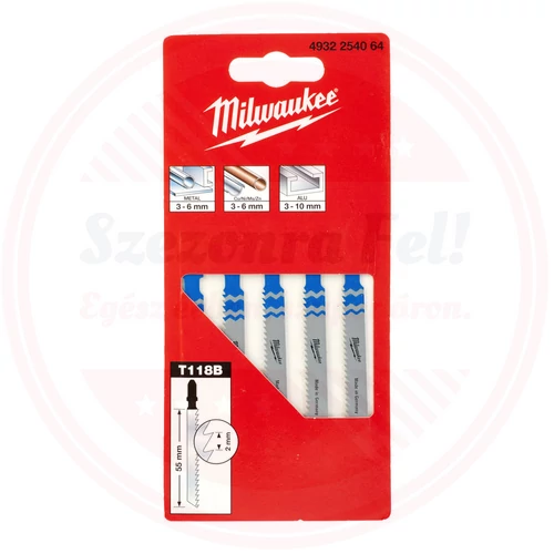 Milwaukee Szúrófűrészlap 55/2 mm  5 db