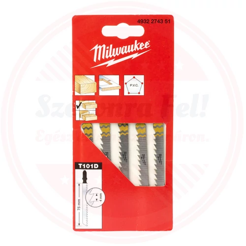 Milwaukee Szúrófűrészlap 75/4 mm  5 db