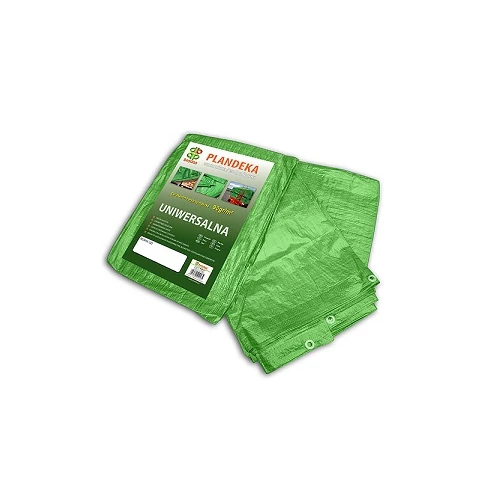 Ponyva, zöld 5x8 m, 90gr/nm (A névleges mérettől a valós méreteltérés akár 5%