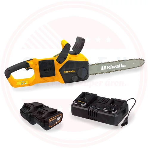 RACS 4020i SET Akkus láncfűrész 40 V, indukciós motorral (2x20V 4,5Ah akkuval és