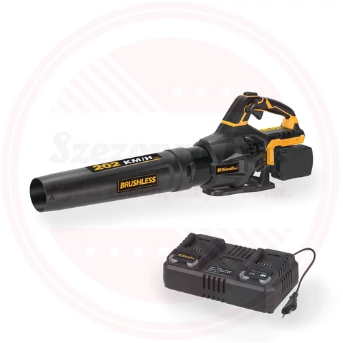 Riwall RABL 3220i SET akkus lombfúvó 40 V indukciós motorral