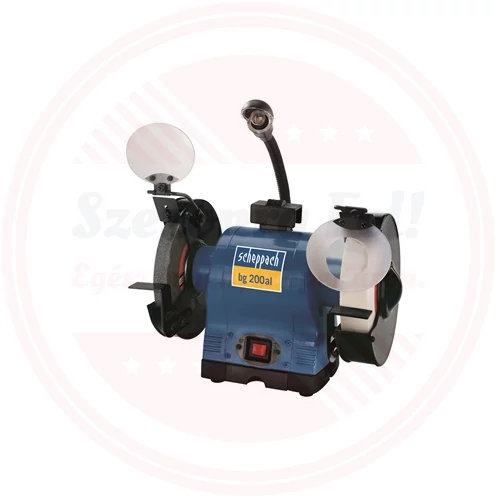 SCHEPPACH BG 200 AL KETTŐS KÖSZÖRŰ PRO  ELEKTROMOS 230V
