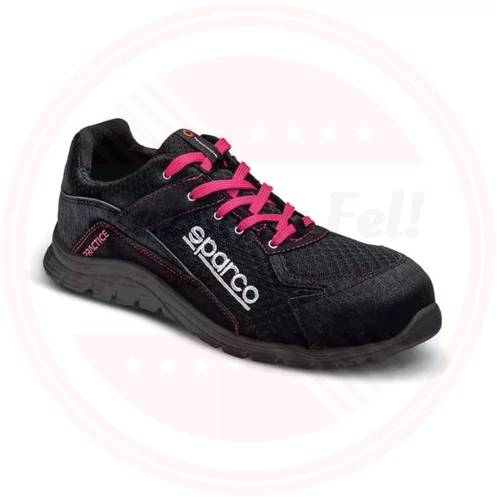 SPARCO PRACTICE JODY ESD S1P SRC munkavédelmi cipő fekete-fuxia 41