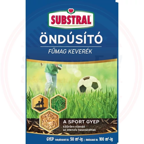 SUBSTRAL Öndúsító fűmag keverék - Sport gyep 1 kg