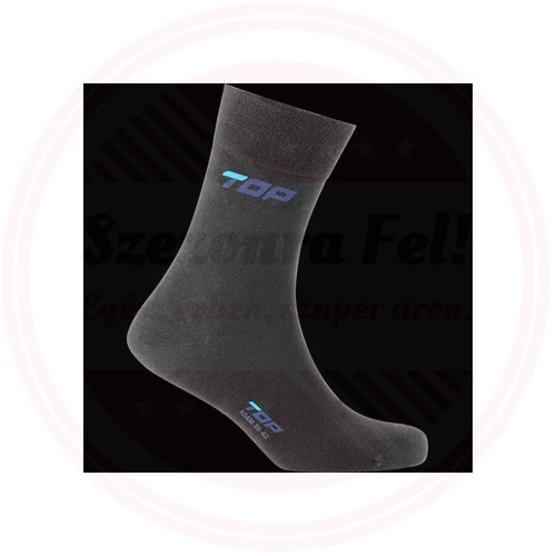 TOP ADAM BL zokni fekete 43-46