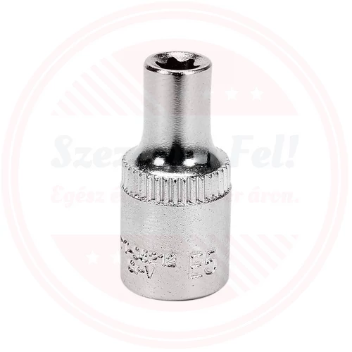 YATO Dugókulcs E5 1/4 col hatszög torx CrV