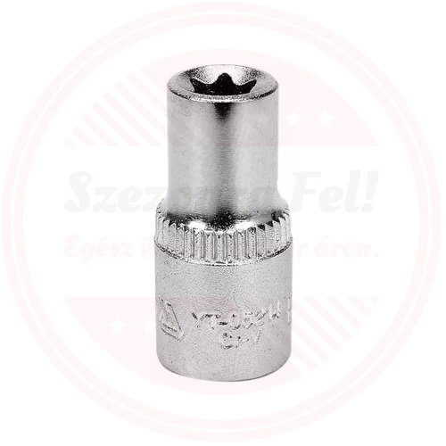 YATO Dugókulcs E7 1/4 col hatszög torx CrV