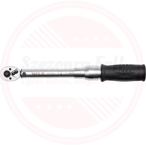 YATO Nyomatékkulcs 1/4 col 2-10 Nm CrV