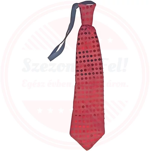 Világítós Nyakkendő Piros