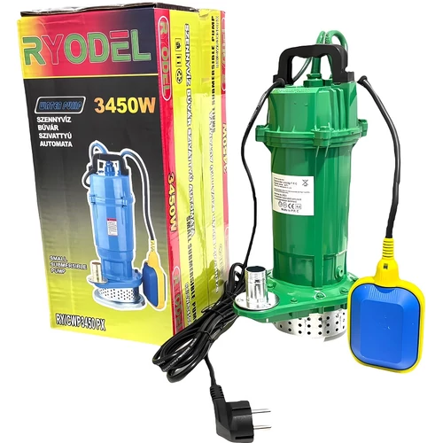 Ryodel szennyvíz szivattyú 3450W úszókapcsolós RY-CWP3450PX