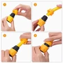 Kép 4/4 - 15 részes kerti locsolótömlő gyorscsatlakozó készlet – 1/2" és 3/4" csapokhoz