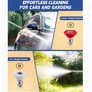 Kép 4/4 - Magasnyomású locsolópisztoly kerti tömlőhöz – 2 cserélhető fúvókával