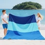 Kép 2/4 - Homokálló strandtakaró 4–7 személyes – Nagyméretű piknik- és strandszőnyeg