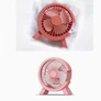 Kép 4/4 - Mini USB kézi ventilátor pink – Hordozható nagy sebességű hűtőventilátor