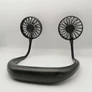 Kép 1/4 - Hordozható nyakventilátor – USB tölthető, 360°-ban állítható nyakba akasztható ventilátor