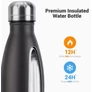 Kép 3/4 - Rozsdamentes acél termosz kulacs 500 ml – Duplafalú vákuumszigeteléssel