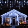 Kép 1/7 - Jégcsap LED Fényfüzér 5m-25m Hideg Fehér 