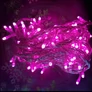 Kép 4/4 - Jégcsap LED Fényfüzér 5m-25m Pink-3