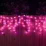 Kép 2/4 - Jégcsap Fényfüzér 5m Pink 180 LED