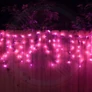 Kép 2/4 - Jégcsap LED Fényfüzér 5m-25m Pink-1