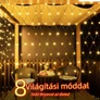 Kép 5/6 - Napelemes Ollny LED Fényháló 3,6x1,2m 4 színű-4
