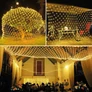Kép 6/8 - LED Kültéri Háló Fényháló Meleg fehér 1,6m x 1,2m-3