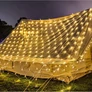 Kép 7/8 - LED Kültéri Háló Fényháló Meleg fehér 1,6m x 1,2m-3