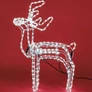 Kép 2/3 - led-karacsonyi-dekoracio-mozgofeju-szarvas-hideg-feher