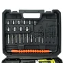 Kép 4/7 - Ryodel 2 akkus csavarbehajtó fúrógép 98 részes készlet HM-7460-3