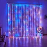 Kép 4/8 - Micro LED fényfüggöny 8 fénymóddal 3m x 2m beltéri színes-3