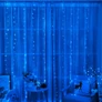 Kép 2/5 -  LED Beltéri Háló Fényháló Kék 1,6m x 1,2m-1