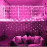 Kép 2/5 - LED Beltéri Háló Fényháló Pink 1,6m x 1,2m-1