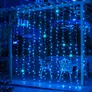 Kép 3/3 - Flash Villogó LED Fényfüggöny 1,5-3m Kék-2