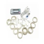 Kép 6/8 - Micro LED fényfüggöny 8 fénymóddal 3m x 2m beltéri multikolor-5