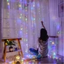 Kép 3/8 - Micro LED fényfüggöny 8 fénymóddal 3m x 2m beltéri multikolor-2