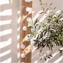 Kép 3/7 - Elemes LED textil gömb fényfüzér meleg fehér 10 LED-2