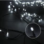 Kép 2/2 - 140 LED Hideg fehér Toldható Fényfüzér zöld vezeték-1
