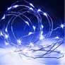 Kép 4/6 - LED izzósor csokor fényhuzal 10 ágú 200LED kék-3