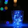 Kép 2/3 - LED elemes fényhuzal 3-10M vízálló Kék 8 Program-1