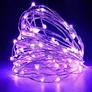 Kép 1/2 - LED elemes fényhuzal 3-10M vízálló Lila 8 Program