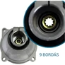 Kép 3/3 - Univerzális kuplung harang fűkaszához 9 bordás 26mm-2