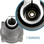 Kép 3/5 - Univerzális kuplung harang fűkaszához szögletes és 9 bordás 26mm-2