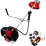 Kép 1/6 - Kraftech benzines fűkasza 73cm3 bozótvágó 12db tartozék 6,2 lóerő RX680-PRO