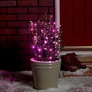 Kép 2/4 - Tündérfény fényhuzal 2m 20 LED PINK-1