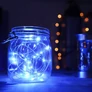 Kép 1/4 - Tündérfény fényhuzal 2m 20 LED KÉK