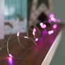 Kép 3/4 - Tündérfény fényhuzal 2m 20 LED PINK-2