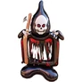 Kép 1/3 - Rémisztő Kaszás Lufi 125cm Halloween dekoráció