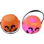 Kép 1/3 - Világítós Tök Kosár-Halloween Dekoráció
